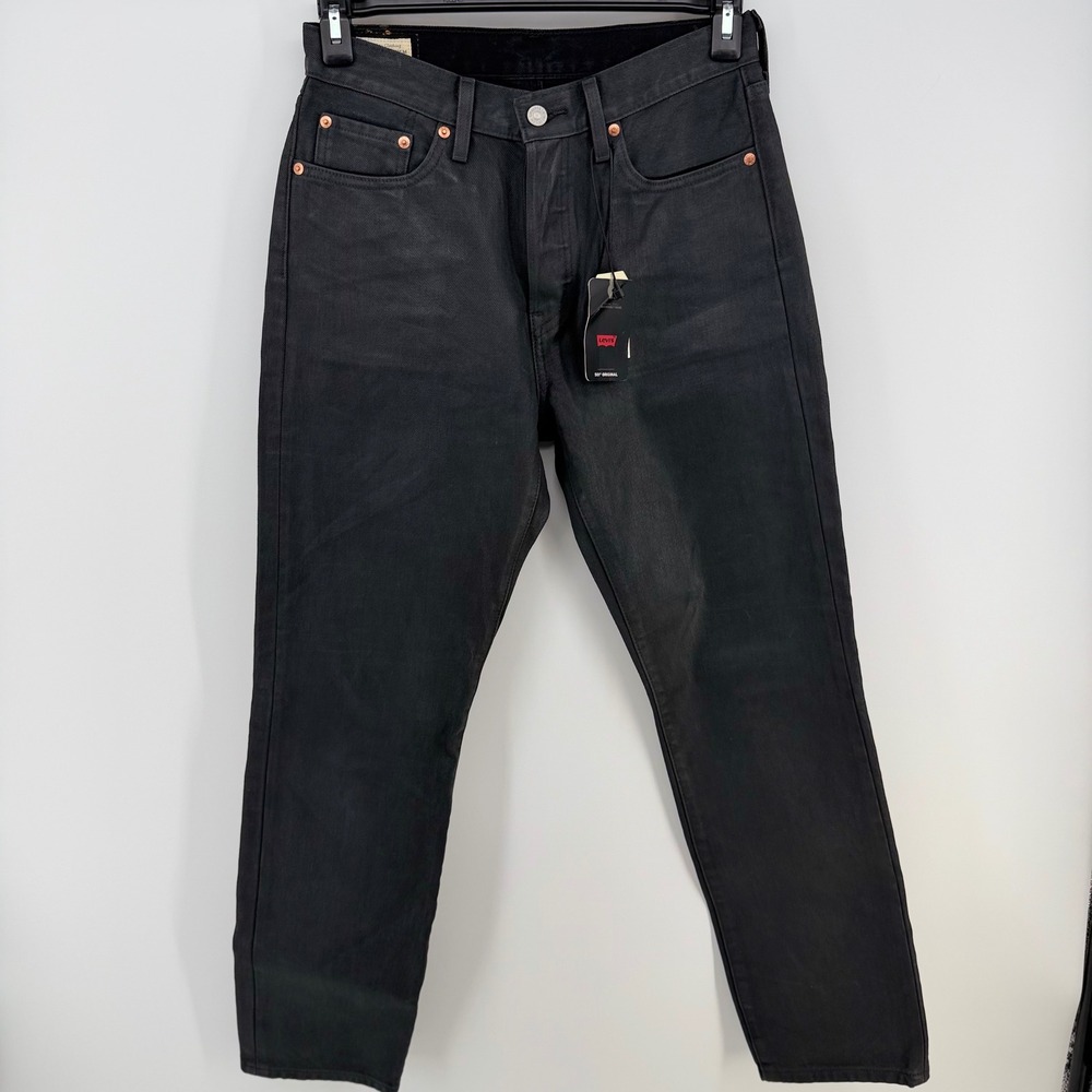 Levi's Premium Women's 501 Original Big E Jeans Size 28 Black NWT